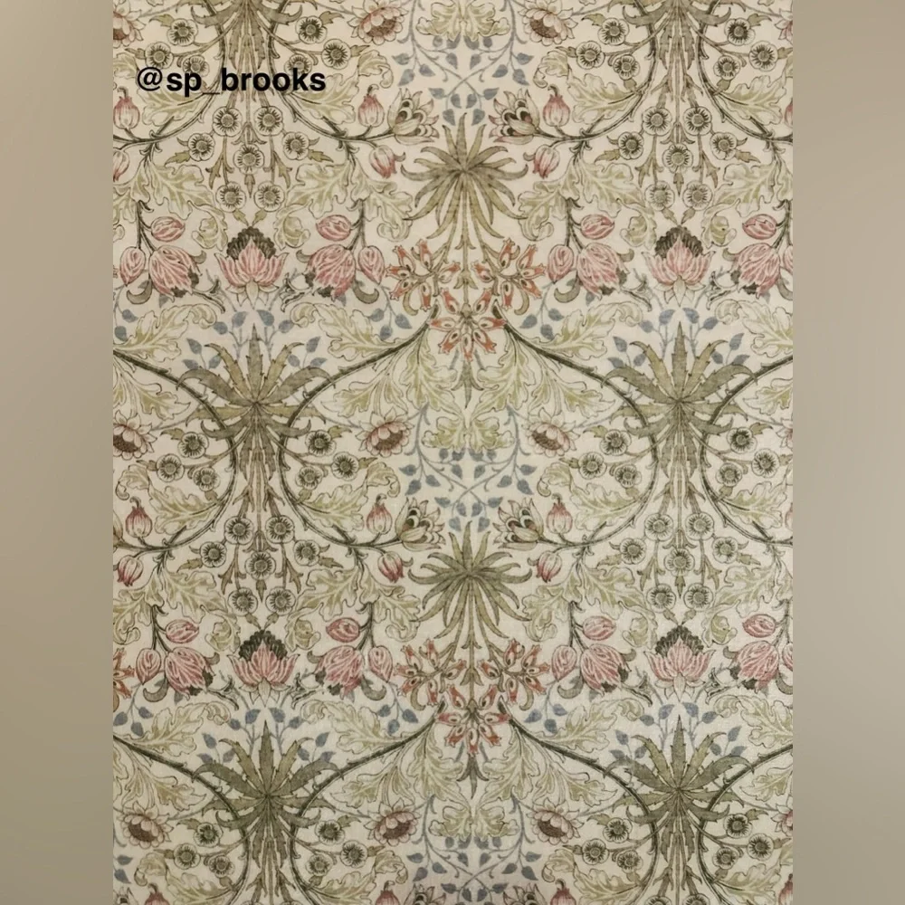 🎁Morris & Co. Bath Rug - Natural - 24”x36” Woodland Weeds Memory Foam Bath Rug